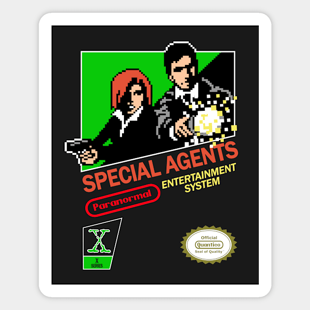 Special Agents Magnet by Littlebluestudios